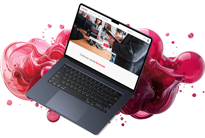 Plataforma U Academy en un MacBook Air - Gestión de Talento